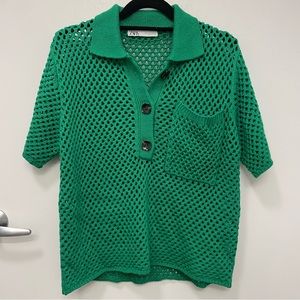 Zara Knitted Polo
